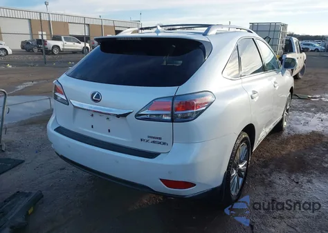 2013 Lexus Rx 450H z USA, uszkodzony, nr VIN JTJBC1BA5D2440279